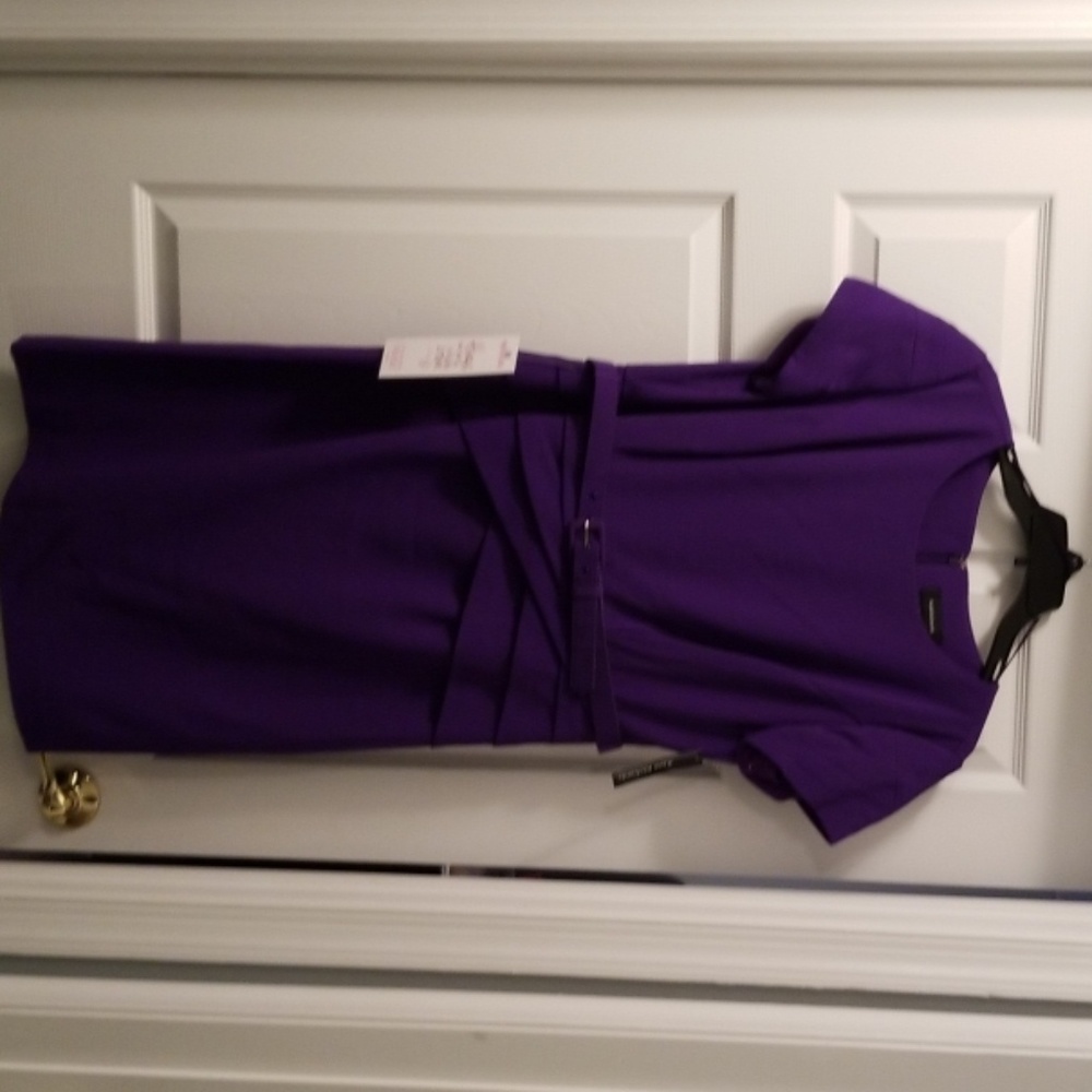 Purple Business Dress